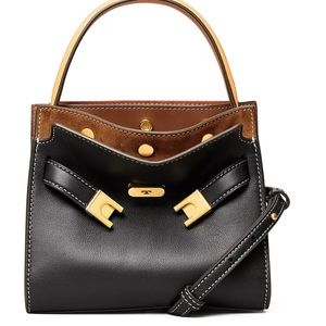 Tory Burch Lee Radziwill Petite Double Satchel Bag